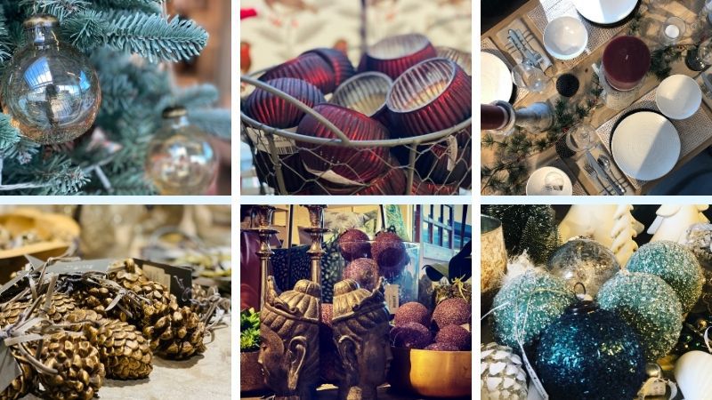 Jewel-like Christmas baubles